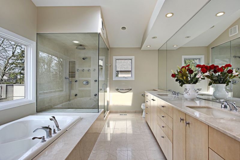 Spacious Shower Design